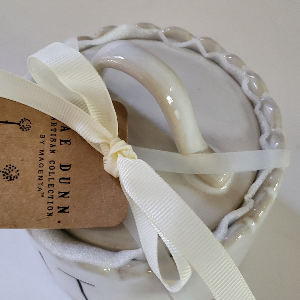 Rae dunn SALT ceramic canister Jar - Picture 3 of 3